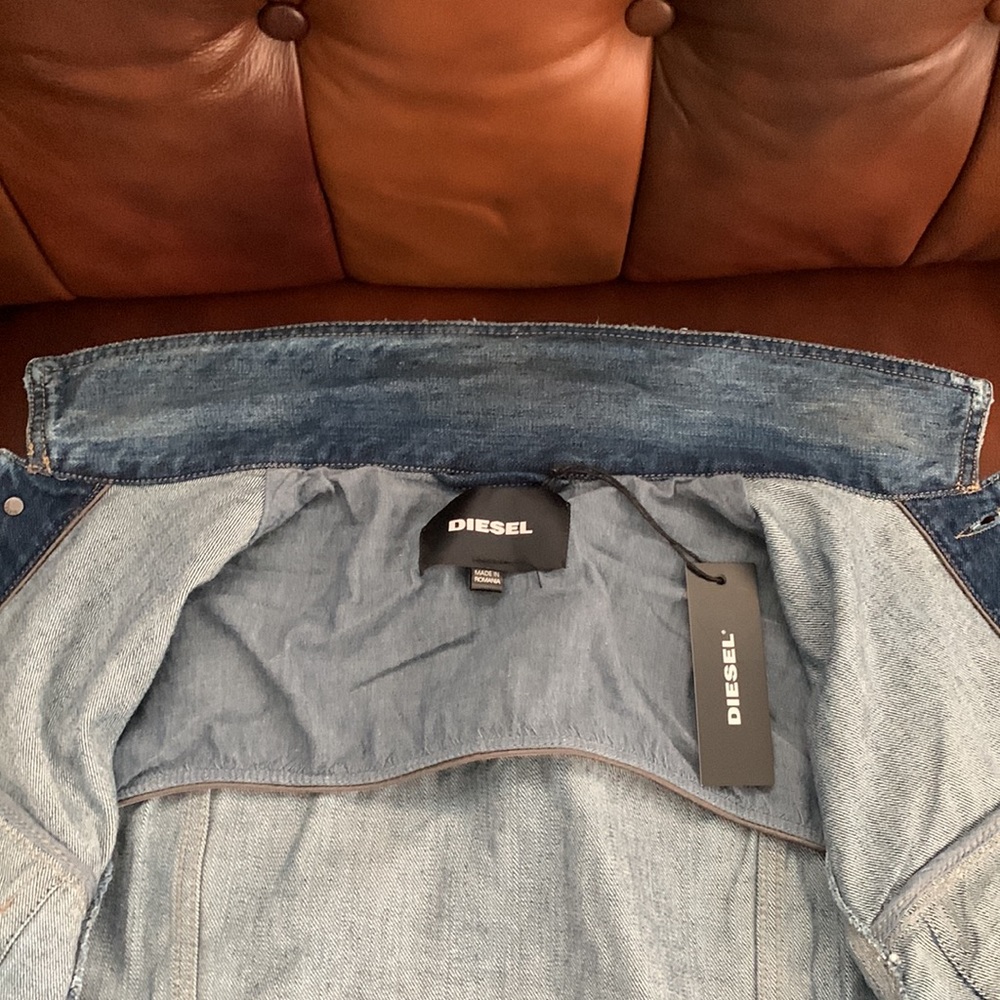Diesel D-ASHTON-T JACKET DENIM - Picture 14 of 15